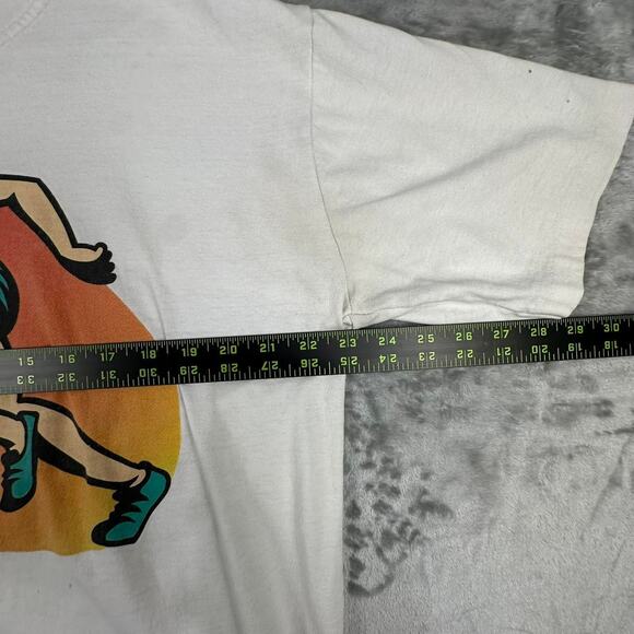 Vintage 1996 Canada Sun Run The Vancouver Sun T-shirt Brightline Sportswear XL - Picture 5 of 8